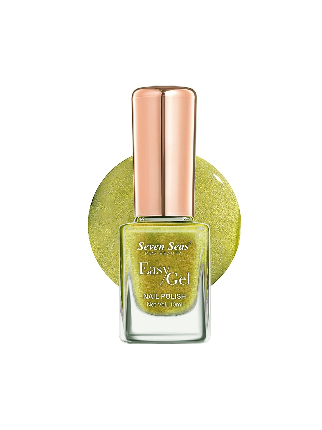 

Seven Seas Easy Gel Glossy Finish Nail Polish - 10 ml - No - 268, Green
