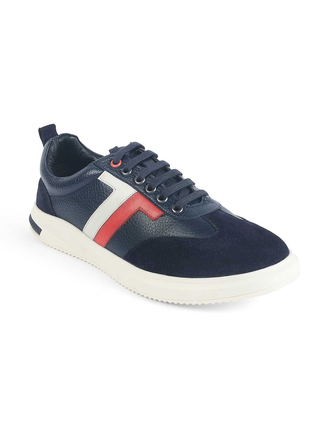 

Tresmode Vorsa Blue Men Suede Leather Sneakers