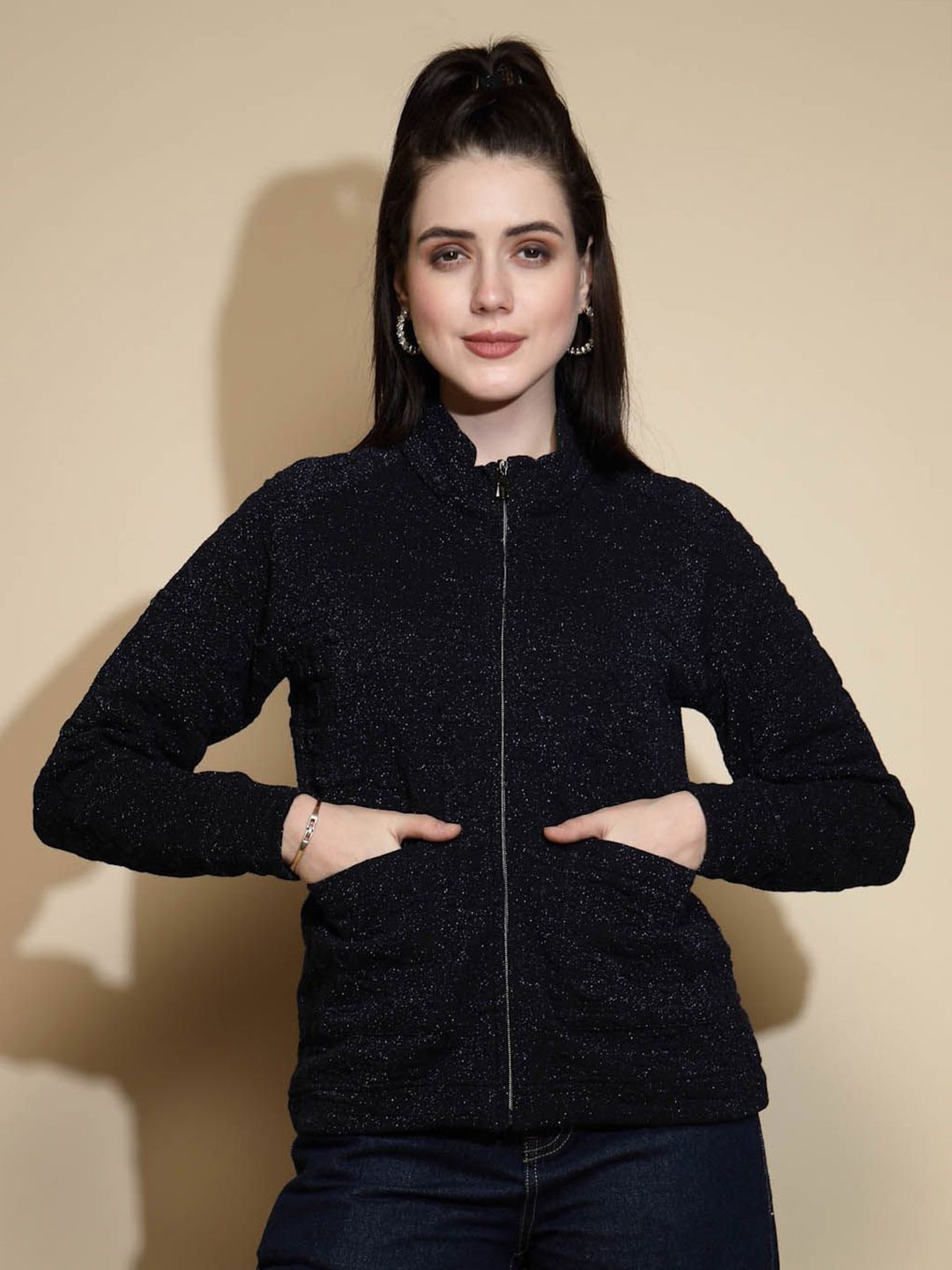 

Global Republic Women Sweatshirt, Navy blue