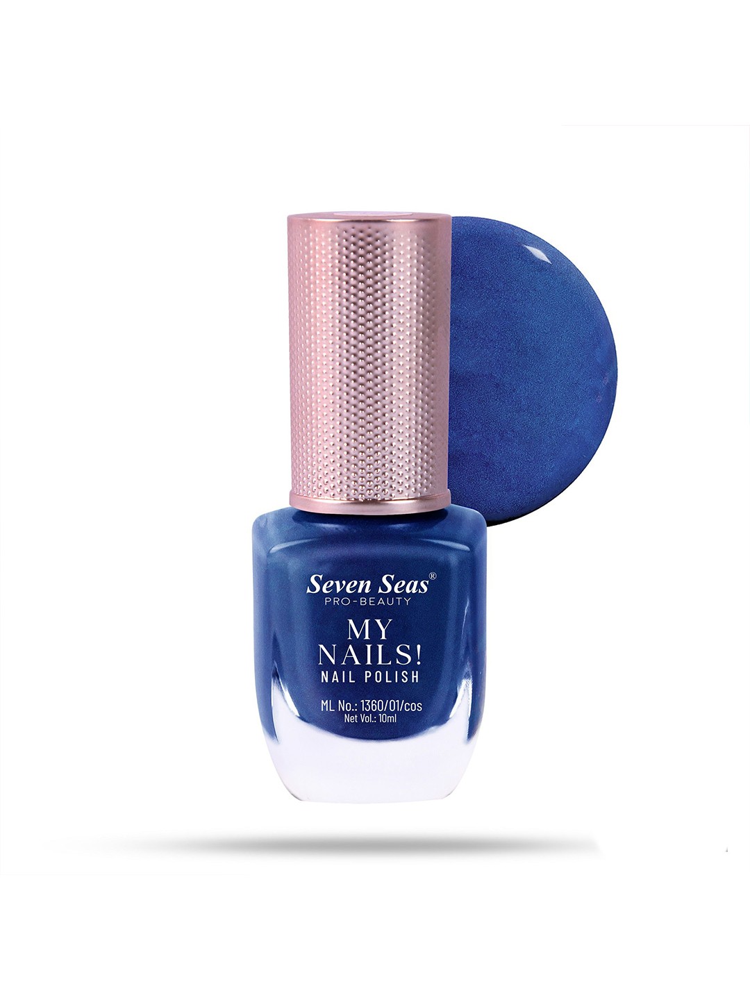 

Seven Seas My Nails Long-Lasting Glossy Nail Polish - 10 ml - Shade 362 - Blue
