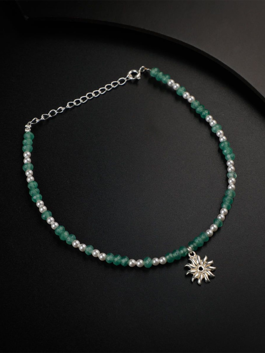 

House of Aadyaa Anklet, Silver