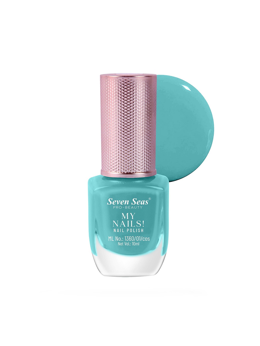 

Seven Seas My Nails Glossy Finish Nail Polish - 10 ml - No - 300, Blue