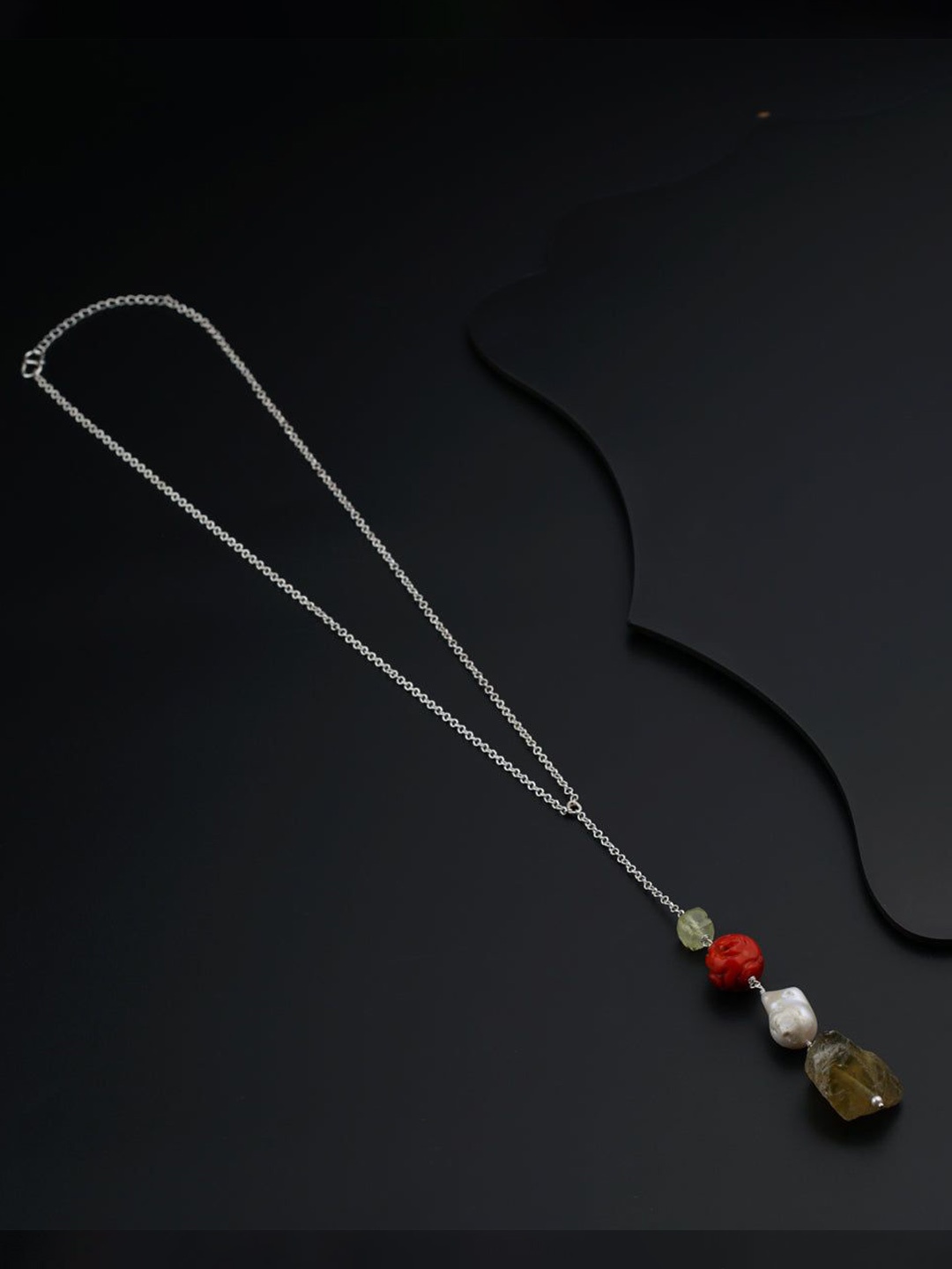 

House of Aadyaa Sterling Silver Necklace
