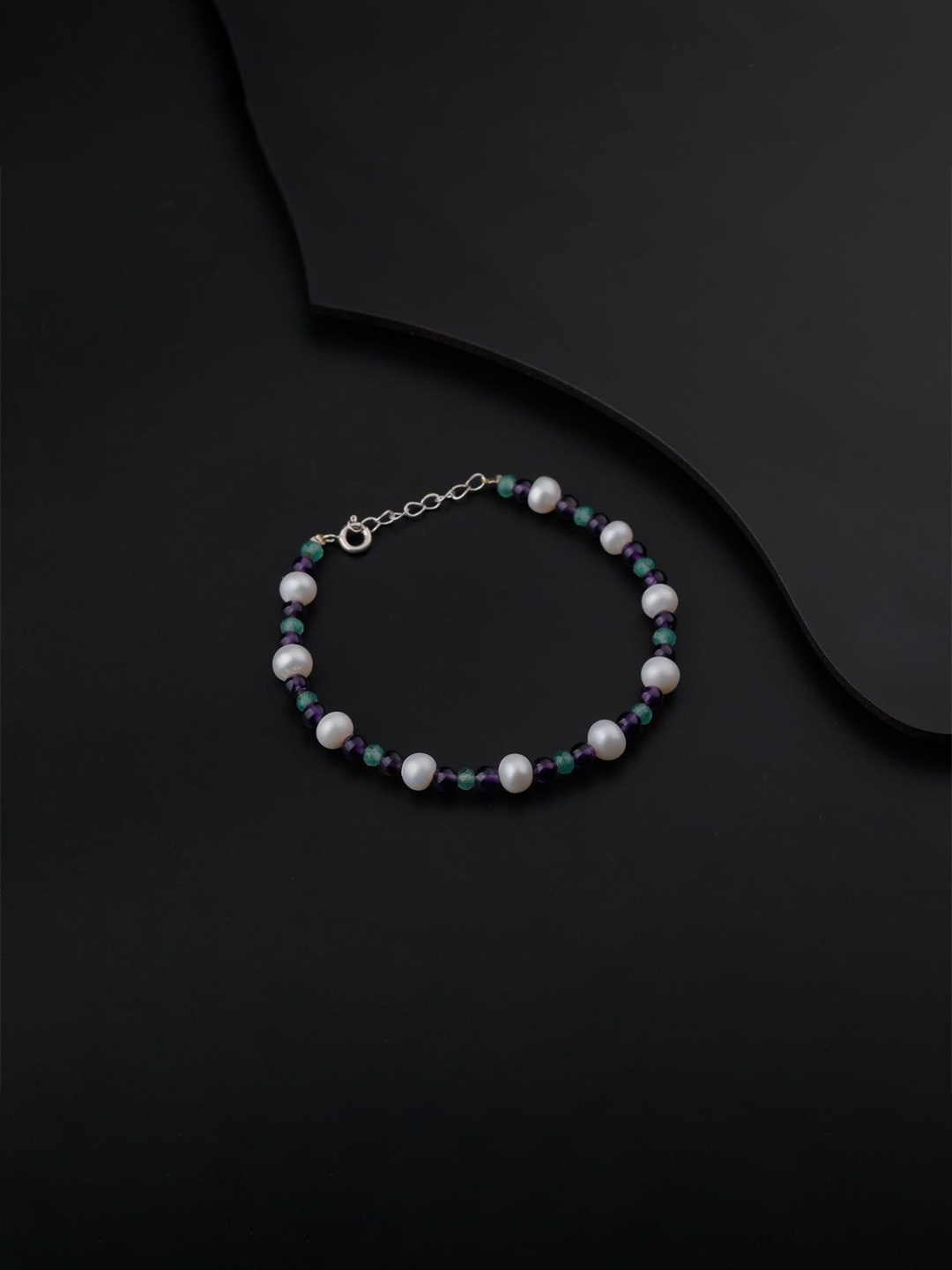 

House of Aadyaa Women 2 Silver Bracelet