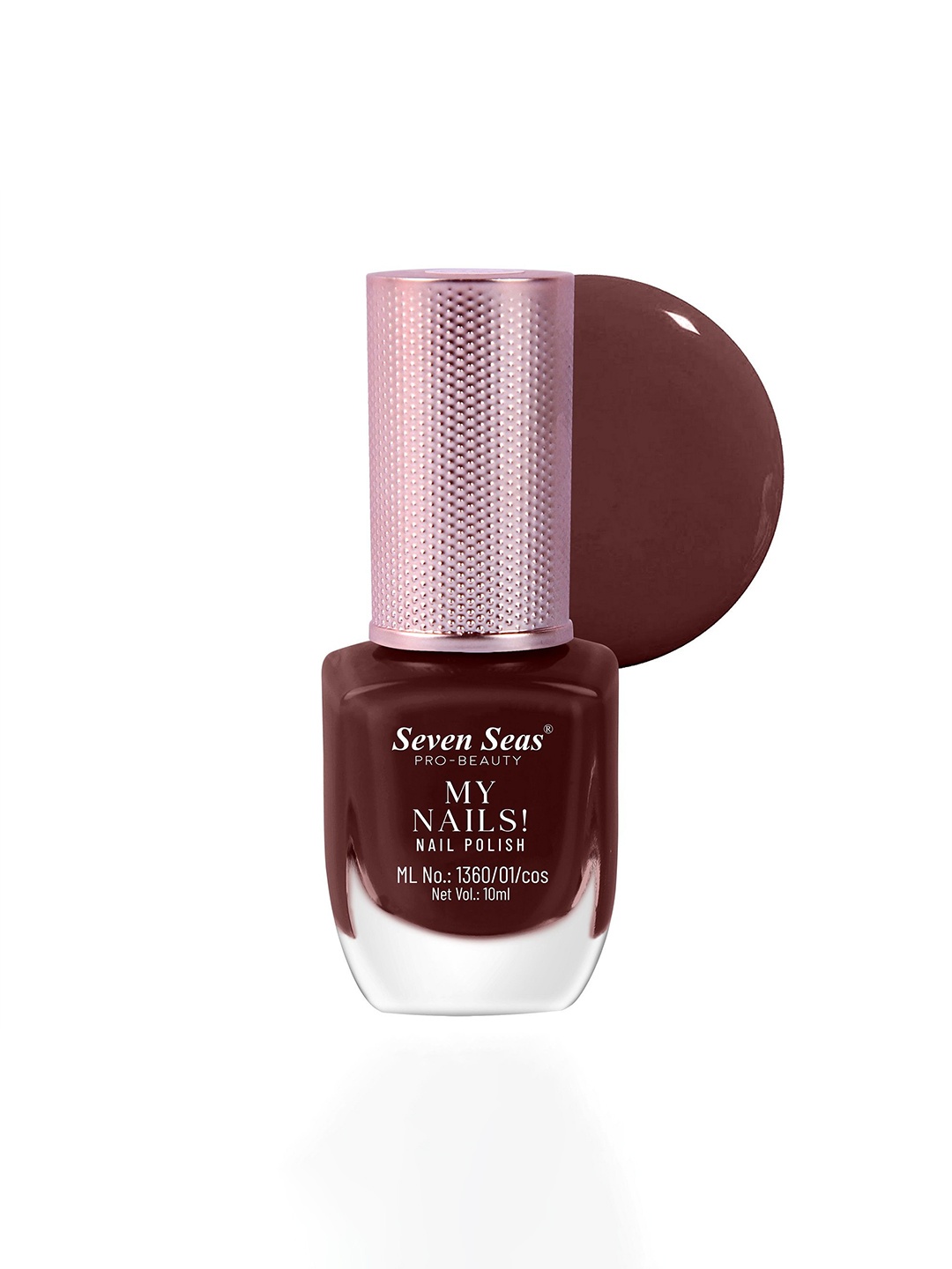 

Seven Seas My Nails Pro-Beauty Long-Lasting Glossy Nail Polish - 10 ml - Brown 234