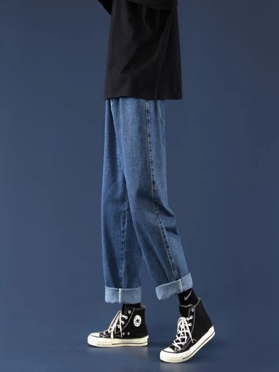 

StyleCast Men Relaxed Fit Mid-Rise Jeans, Blue