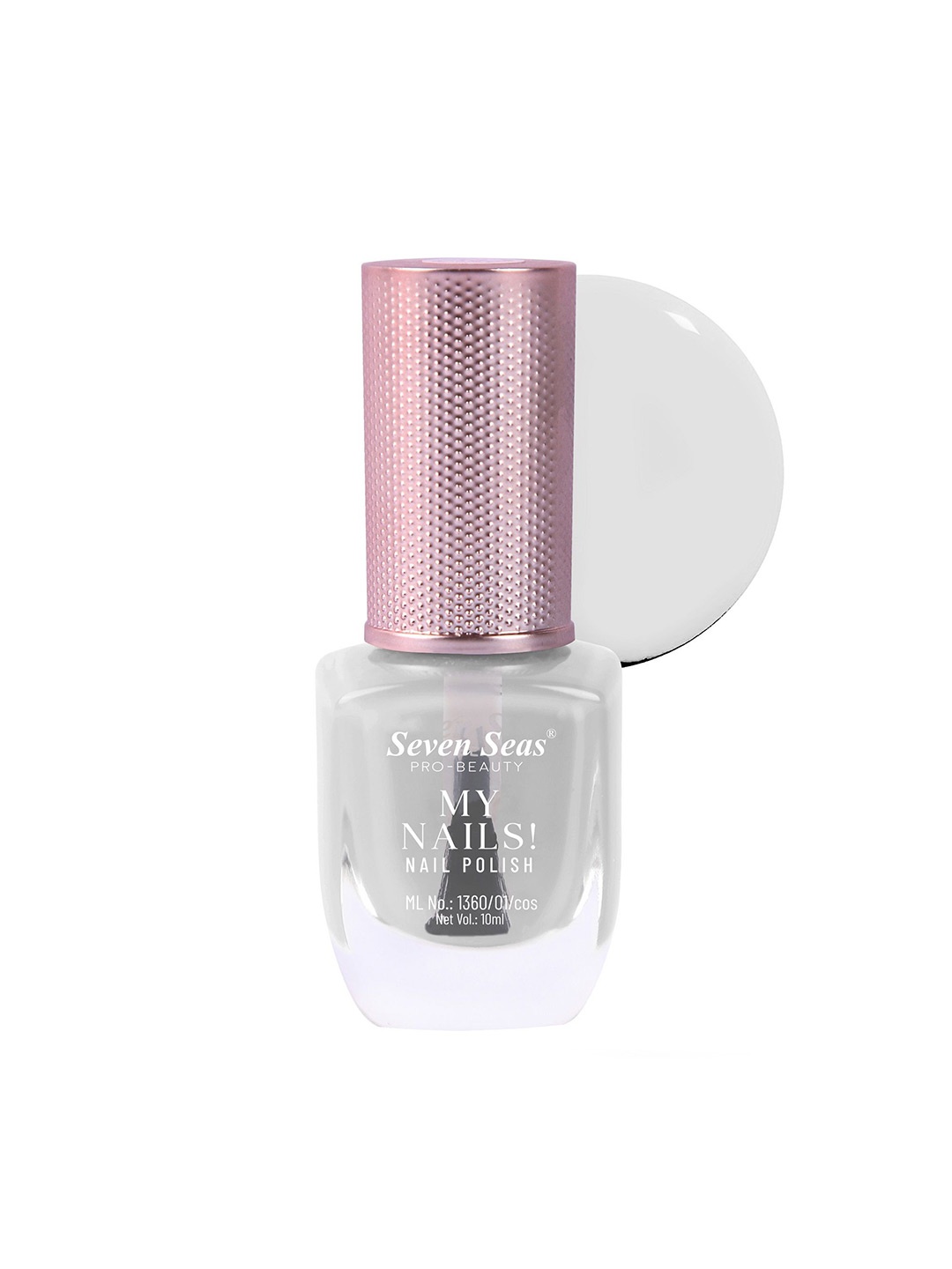 

Seven Seas My Nails Long Lasting Nail Polish - 10 ml- 201, Transparent