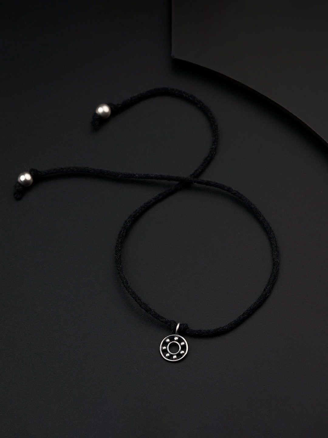 

House of Aadyaa Anklet, Silver