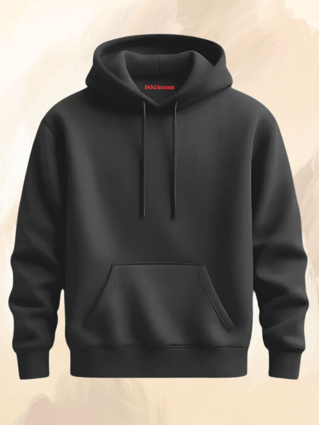 

DOGAteens Women Hooded Sweatshirt, Black