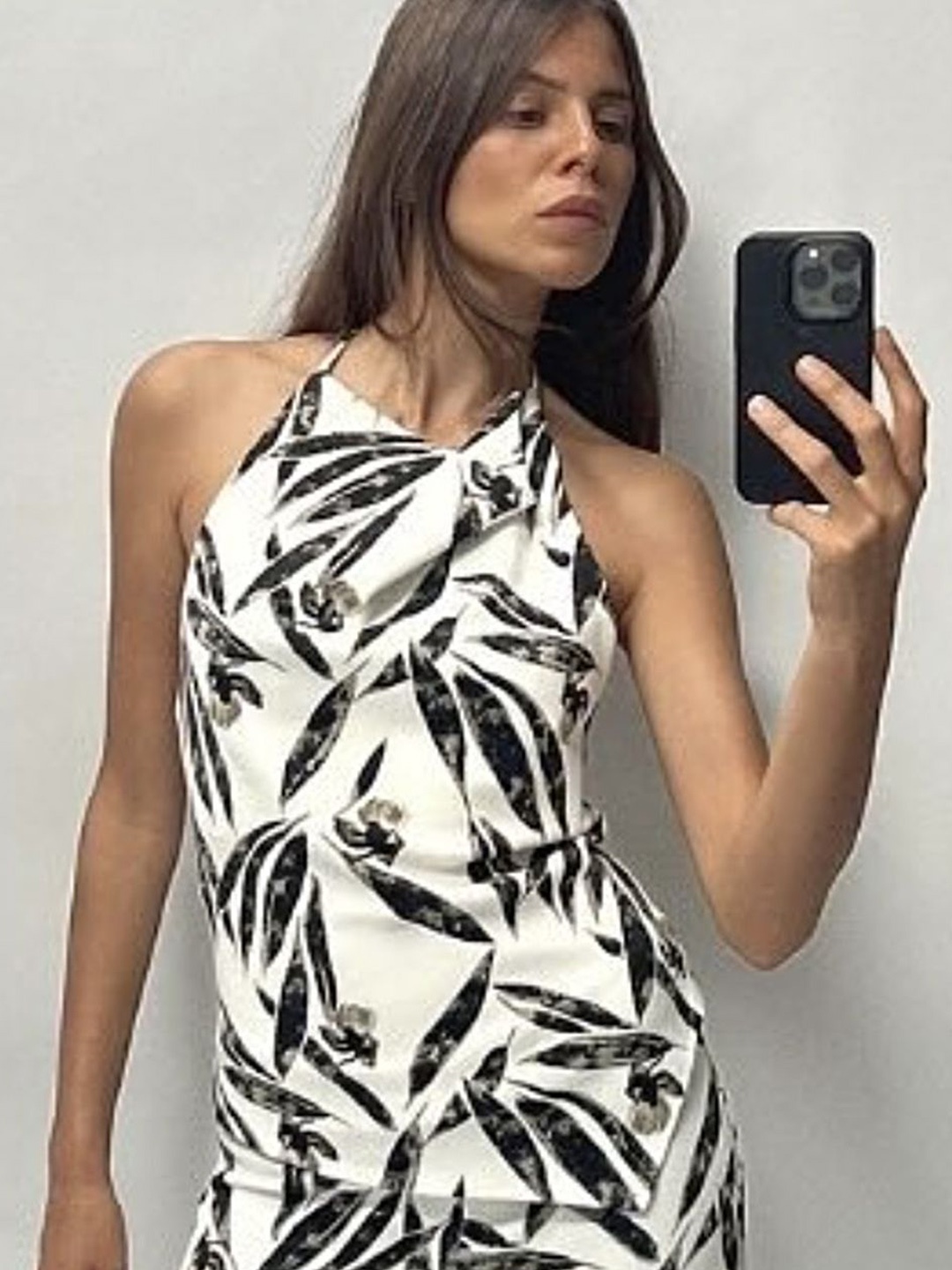 

LULU & SKY Women Floral Printed Top, White