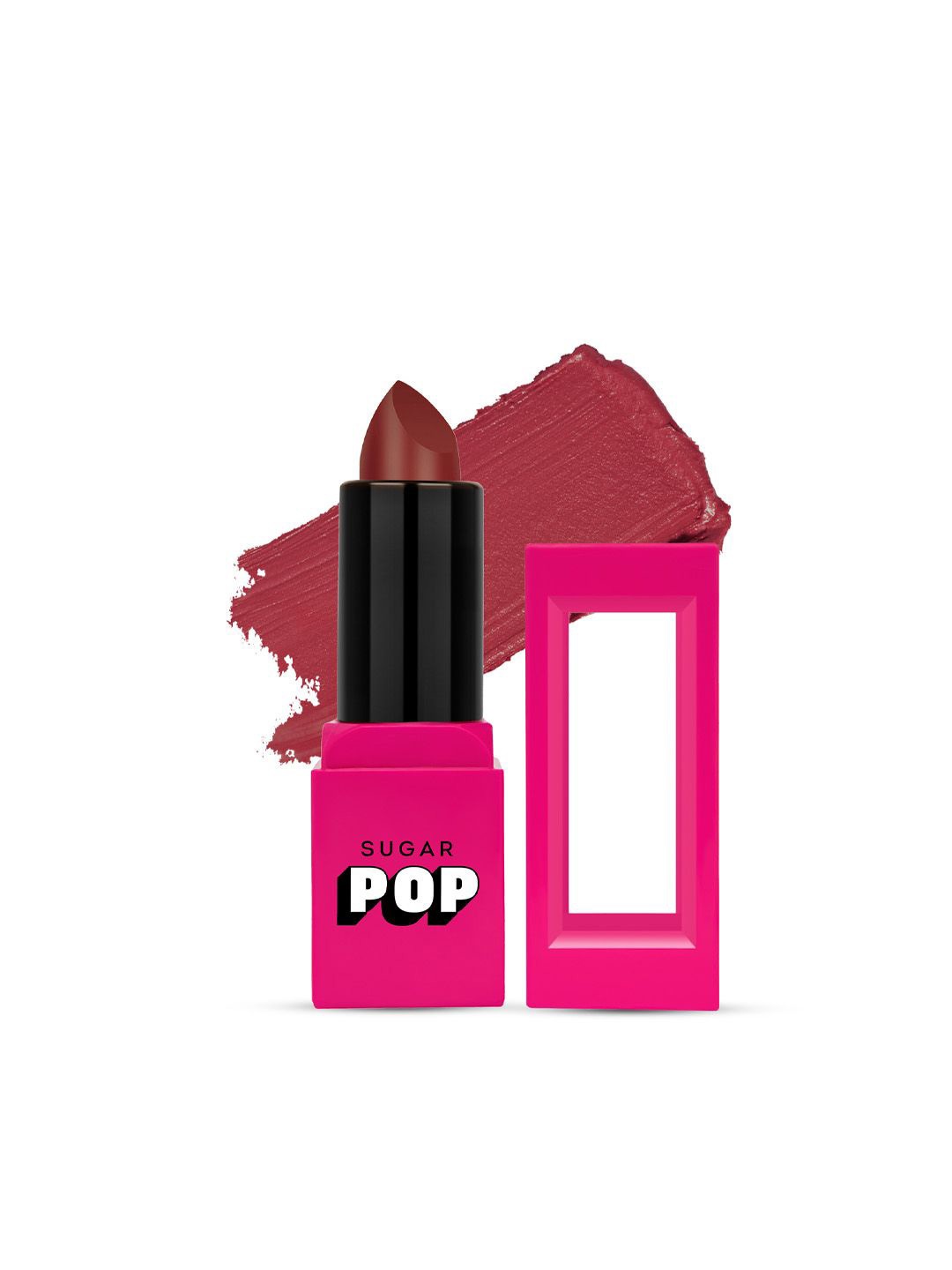 

SUGAR POP Satin Matte Luxe Lipstick 3.5gm - 12 Daffodil, Red