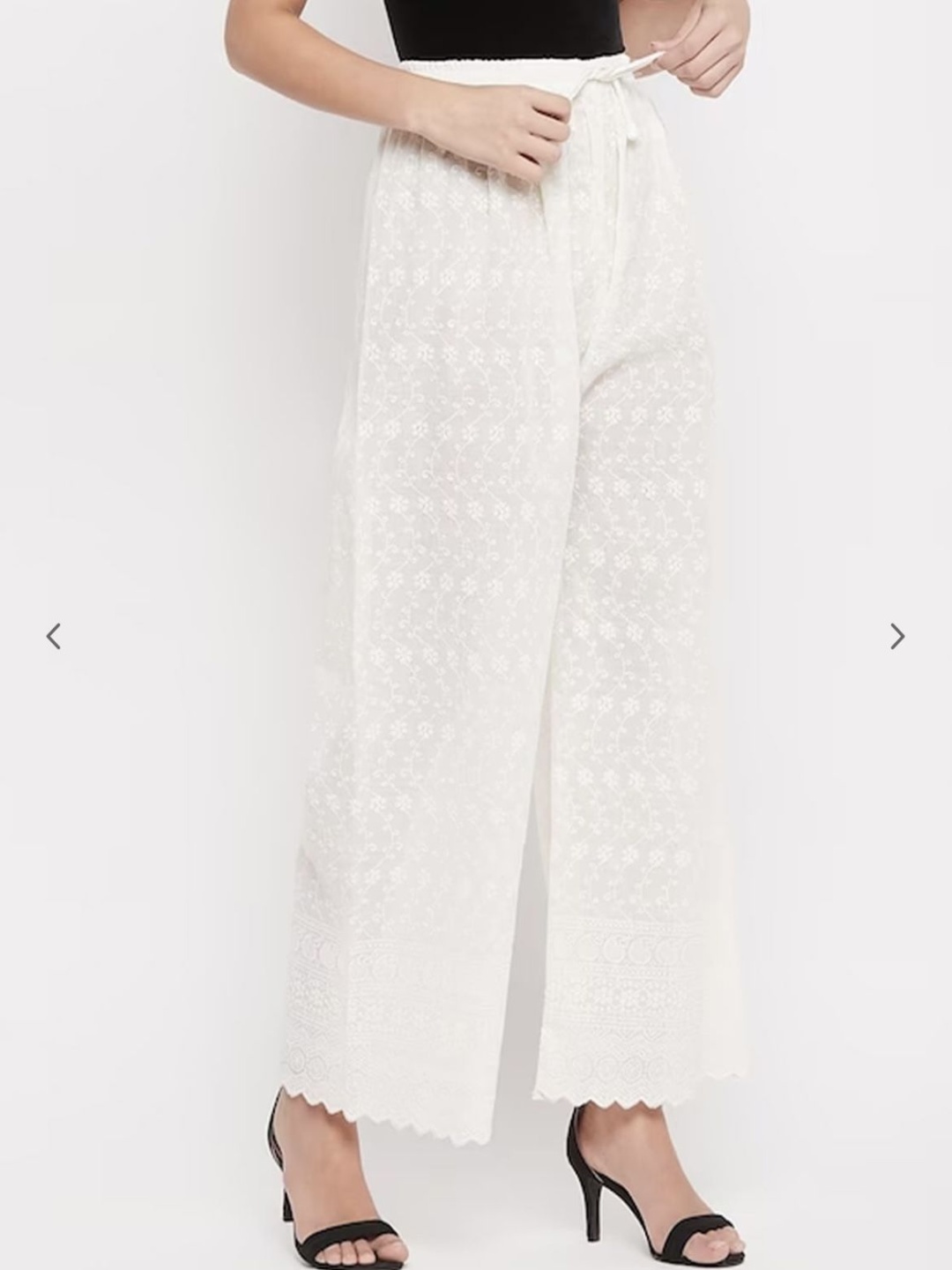 

Moda Rapido Women Trousers, White