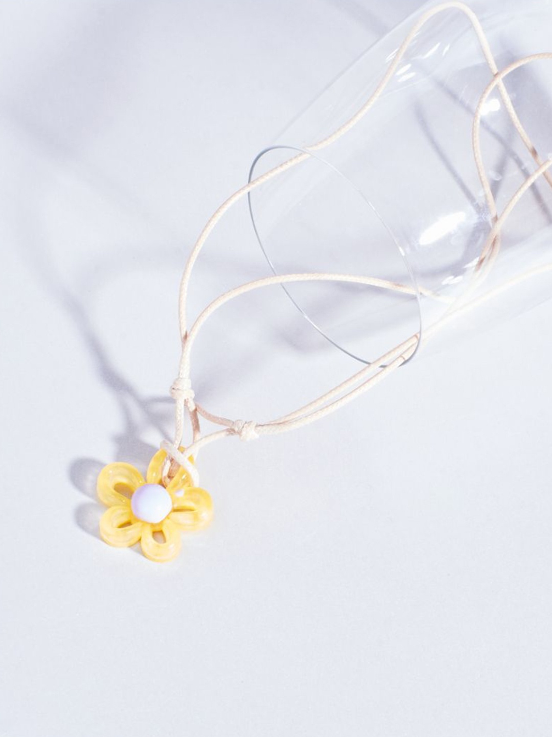 

SALTY Day Dream Silver Necklace, White