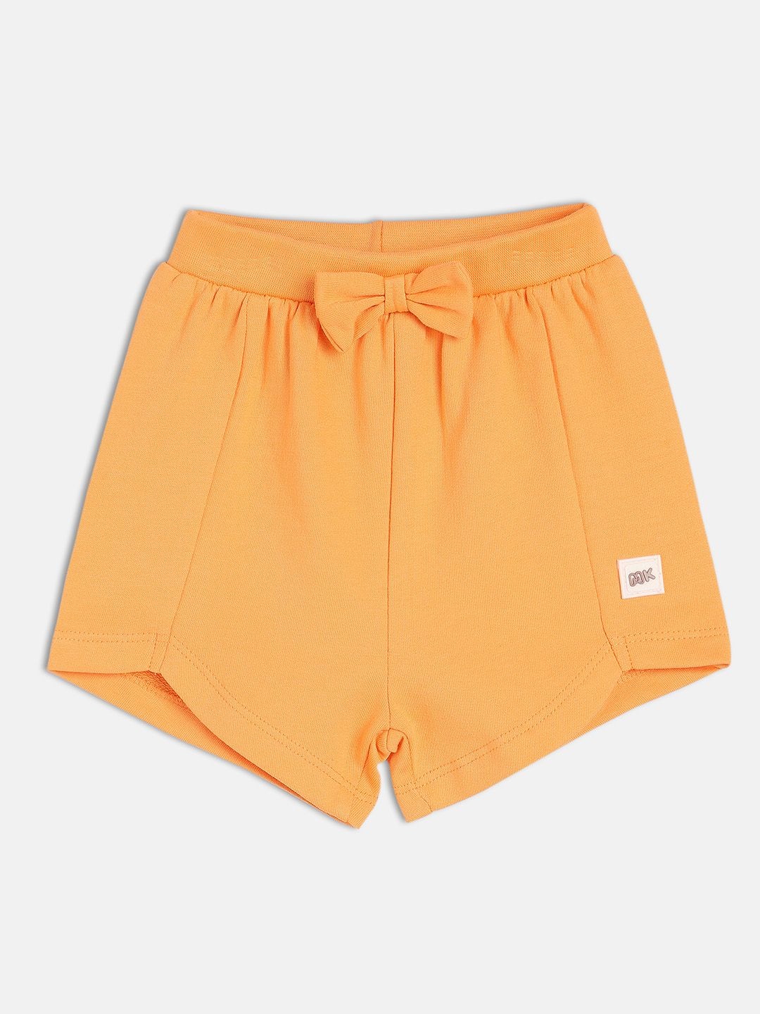 

MINI KLUB Girls Mid-Rise Shorts, Orange