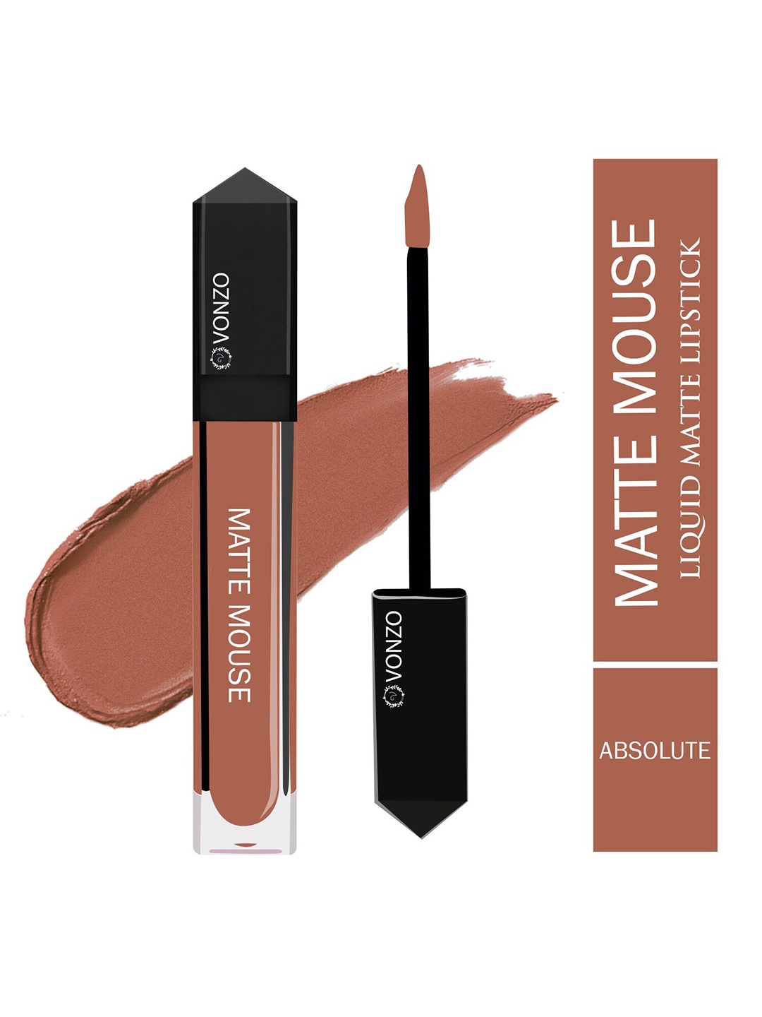 

VONZO Matte Mousse Long-Lasting Liquid Lipstick 6ml - Absolute, Nude