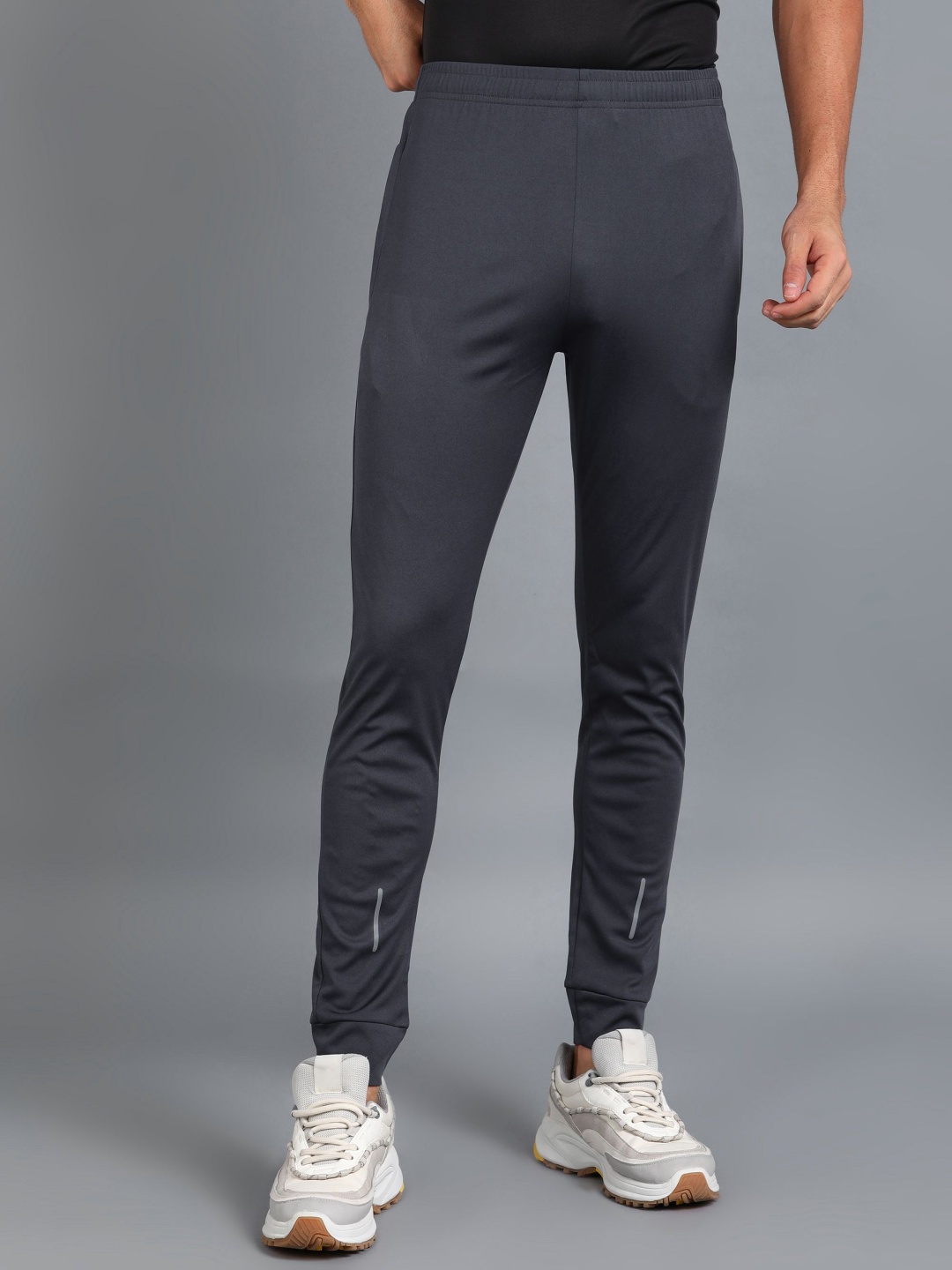 

Moda Rapido Men Slim-Fit Stretchable Joggers, Charcoal
