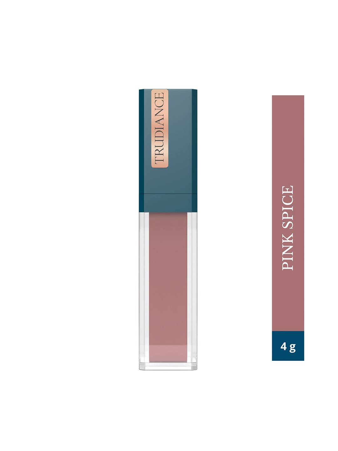 

TRUDIANCE Matte Serum Long Lasting Lipstick With Jojoba Oil - 4g - Pink Spice, Nude