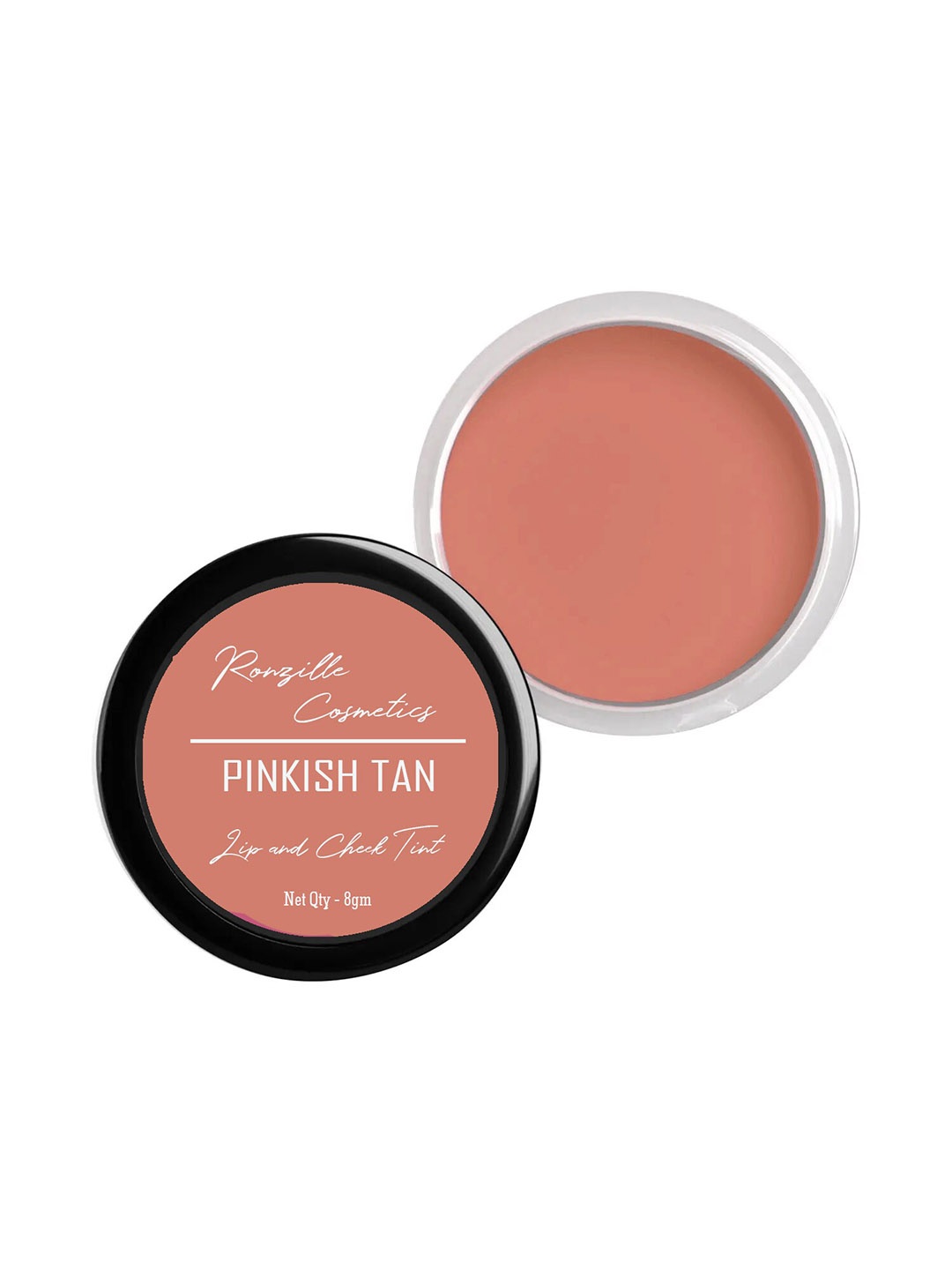 

Ronzille Long Lasting Lip & Cheek Tint To Nourish & Hydrate 8g - Pinkish Tan 03, Peach