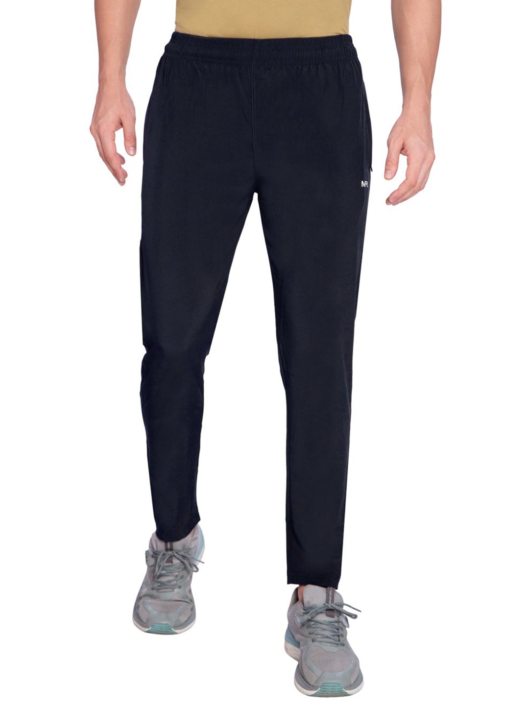 

BAESD Men Cotton Track Pants, Navy blue