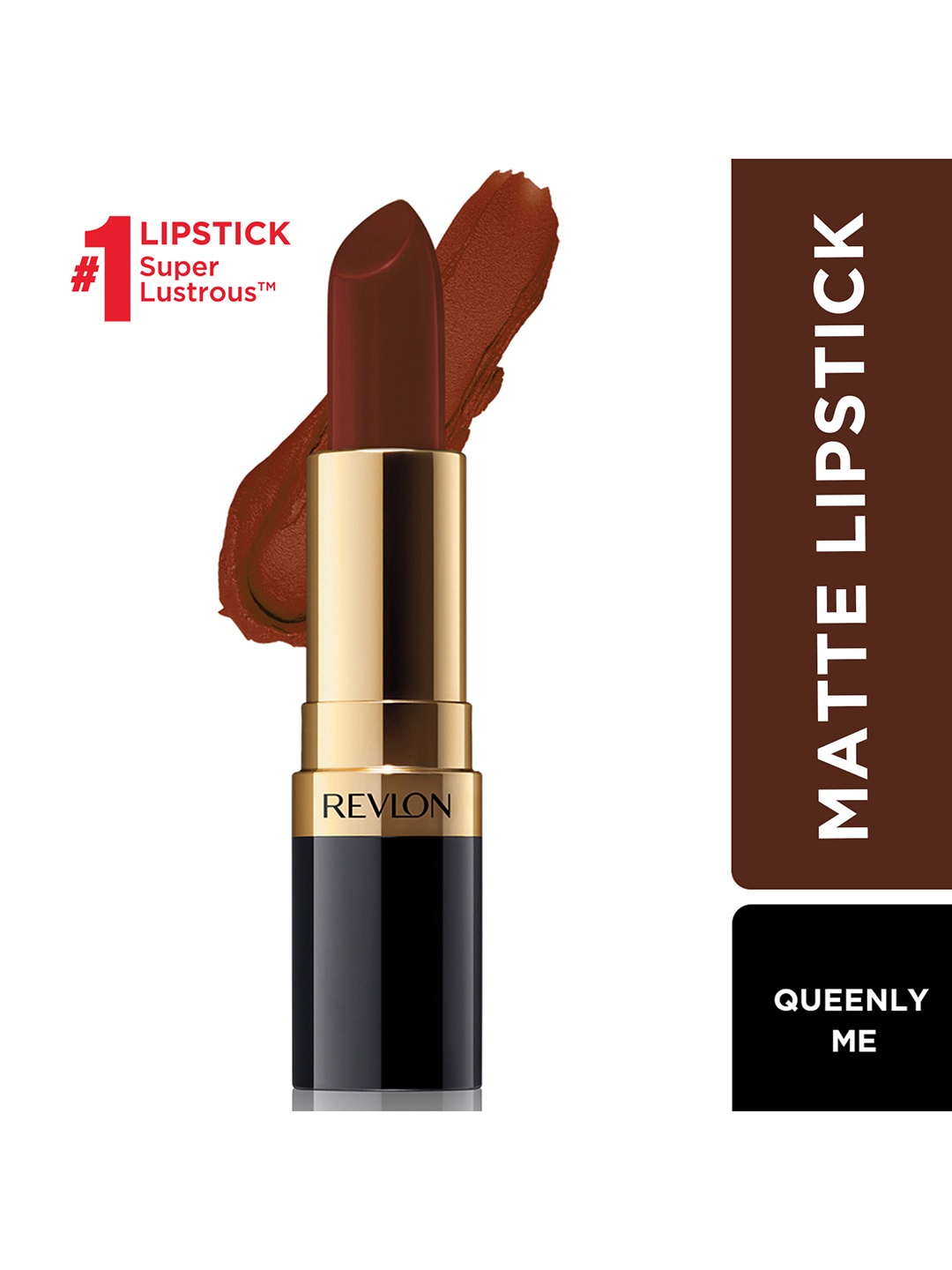 

Revlon Super Lustrous Matte Lipstick - Queenly Me, Maroon