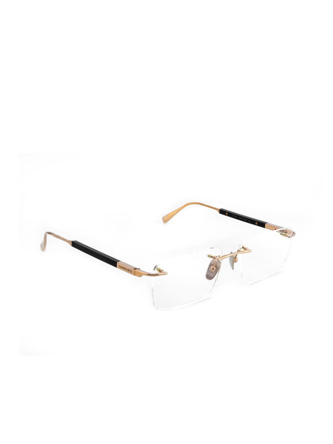 

Chopard Men Rimless Rectangle Frames, Gold