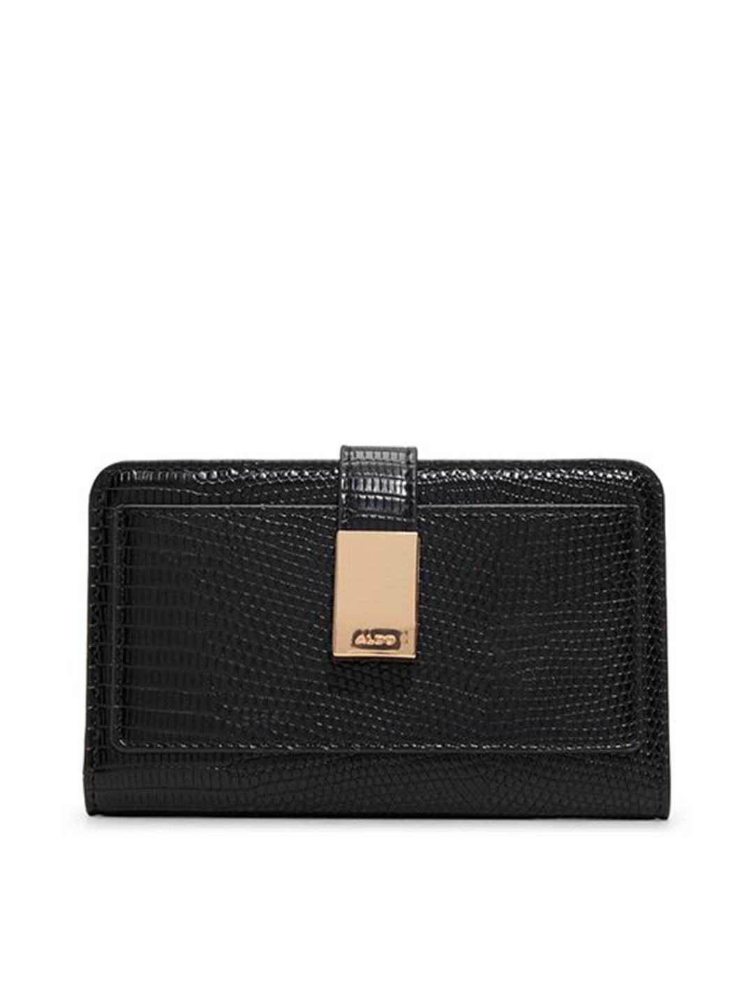 

ALDO Women Two Fold Wallet, Black