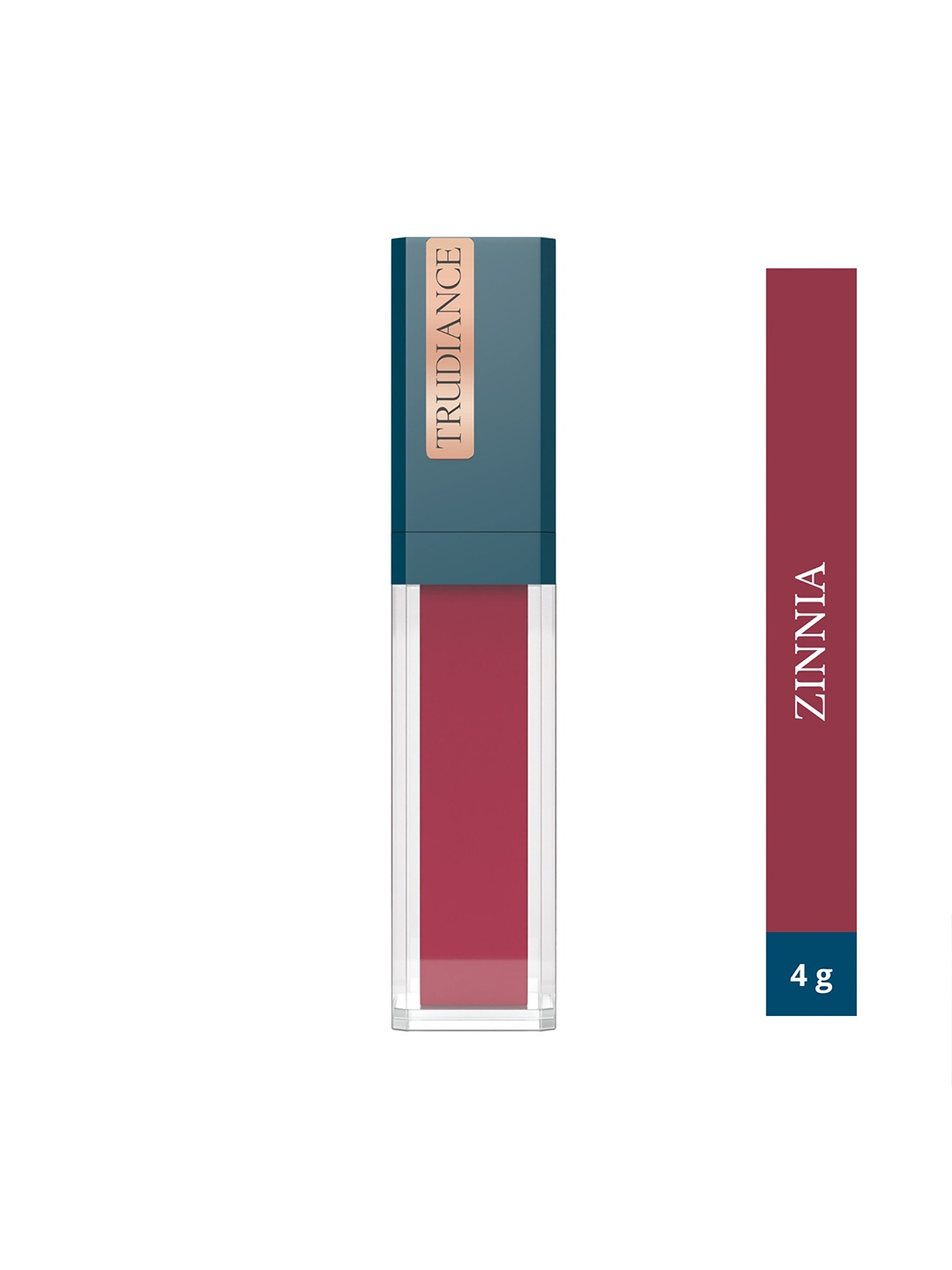 

TRUDIANCE Matte Serum Long Lasting Lipstick With Jojoba Oil - 4g - Zinnia, Red