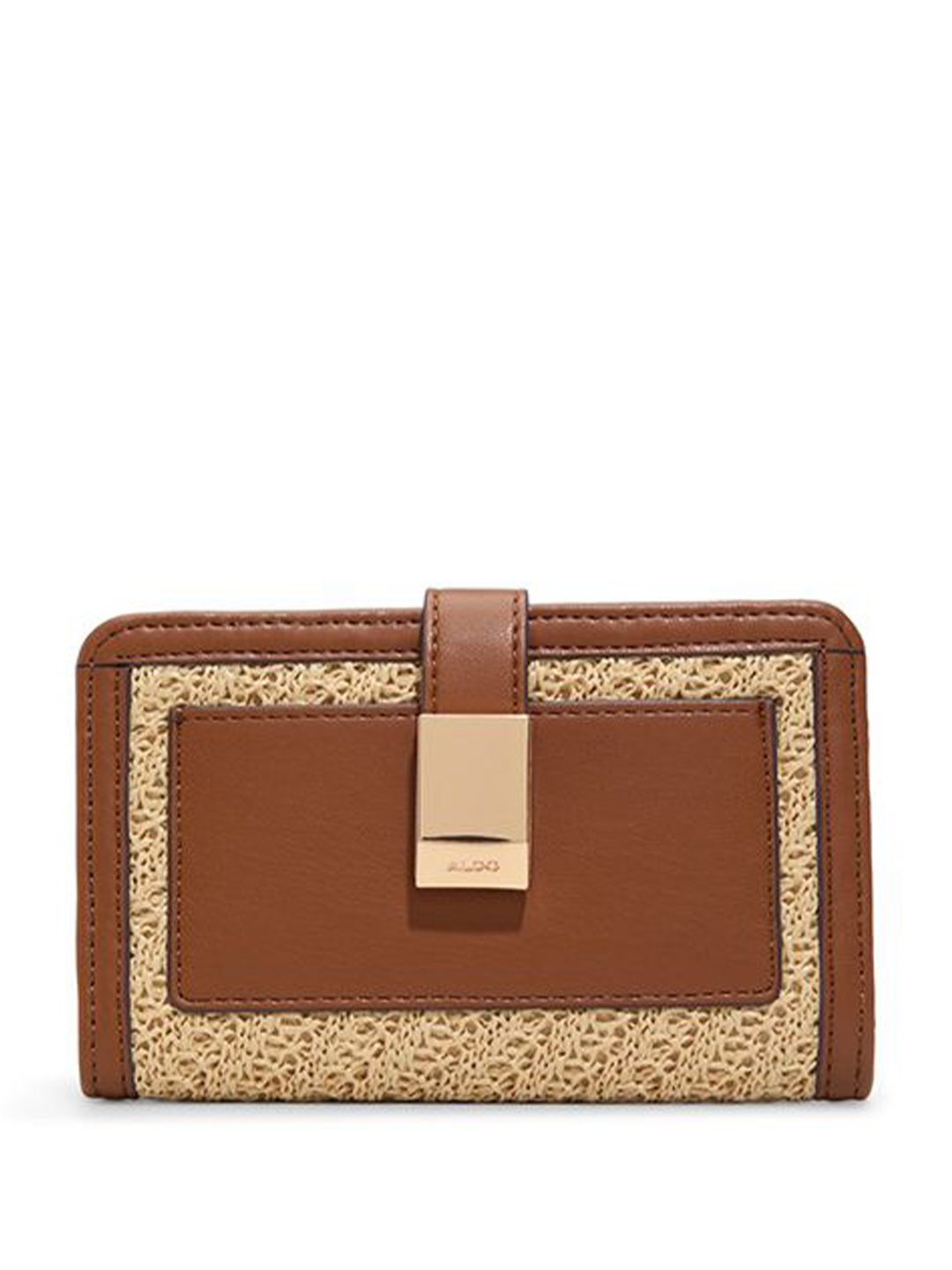 

ALDO Women Two Fold Wallet, Brown