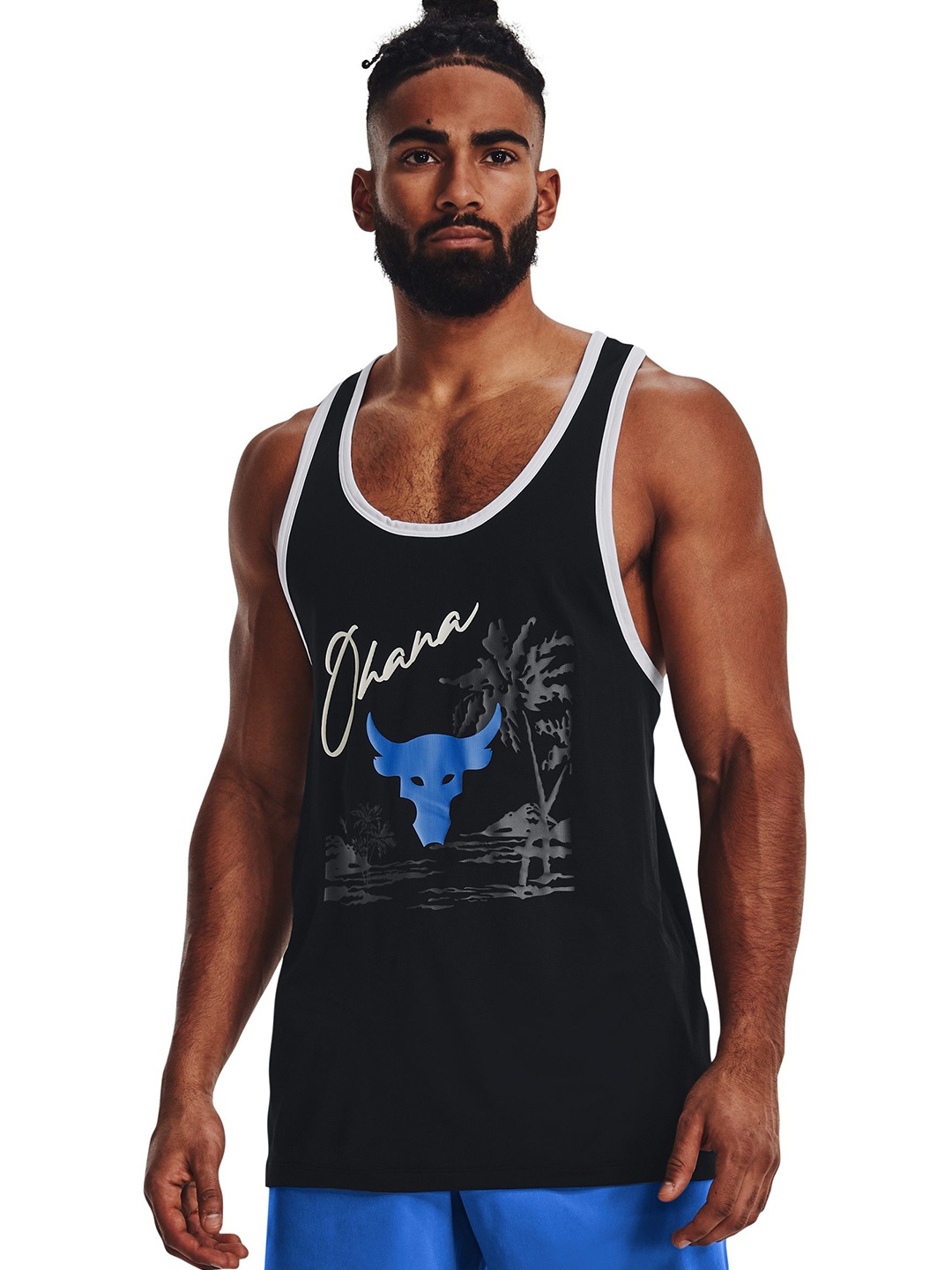 

UNDER ARMOUR Project Rock Transport Tank, Black