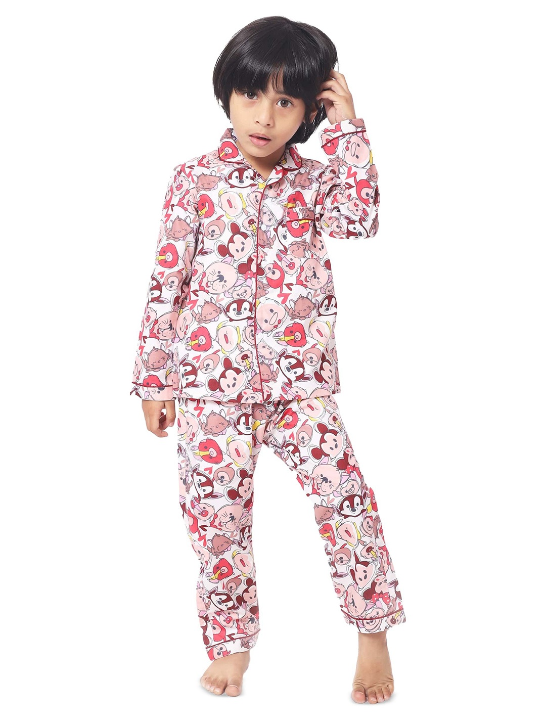 

Sleepy tots Boys Printed Maxi Nightdress, Pink