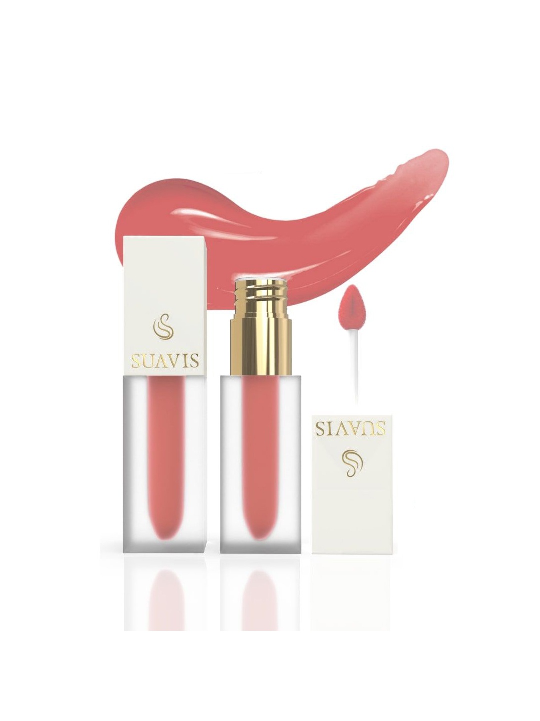 

SUAVIS Glossy Lightweight Liquid Lipstick With Vitamin E 5ml - Beaming Strawberry 210, Pink