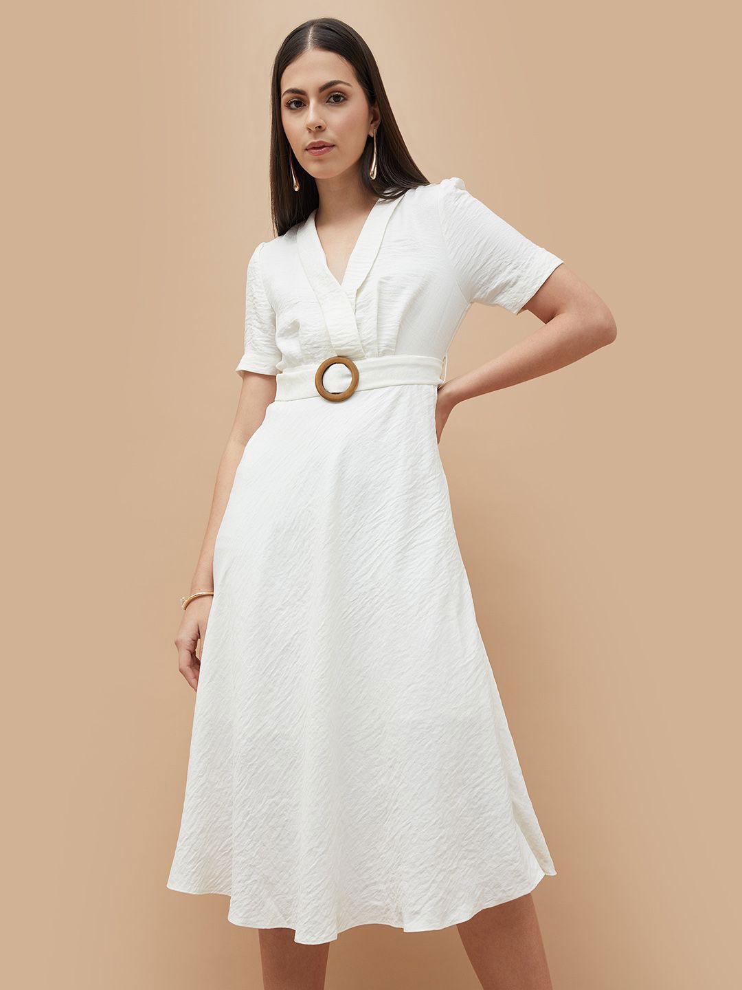 

CODE by Lifestyle Women A-Line Dress, Off white