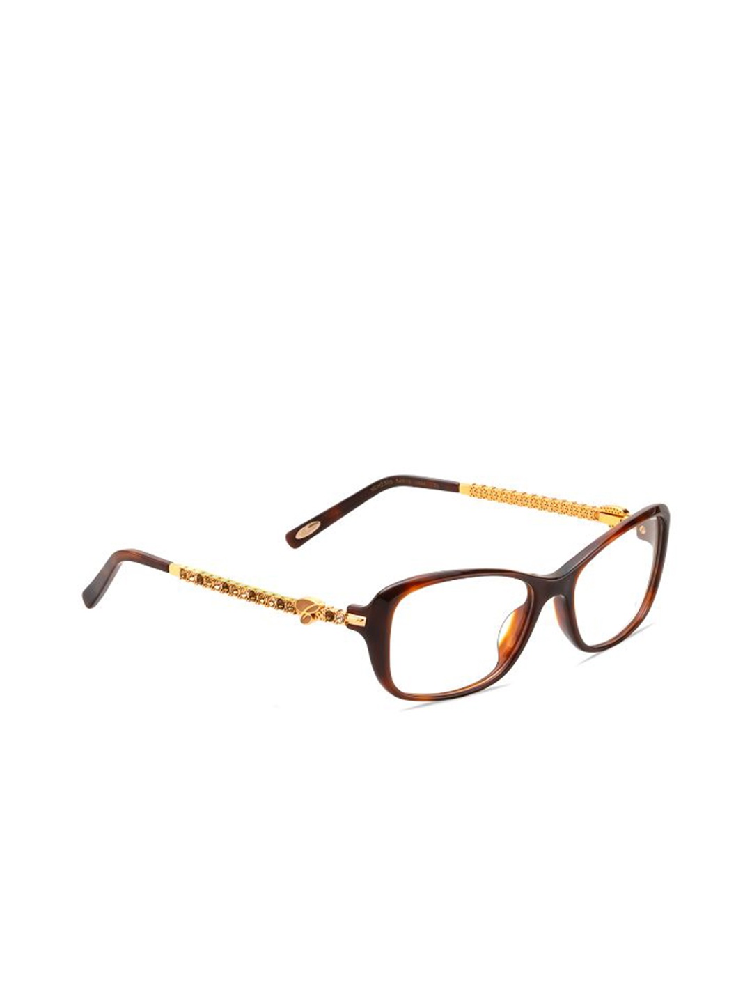 

Chopard Women Full Rim Square Frames, Brown