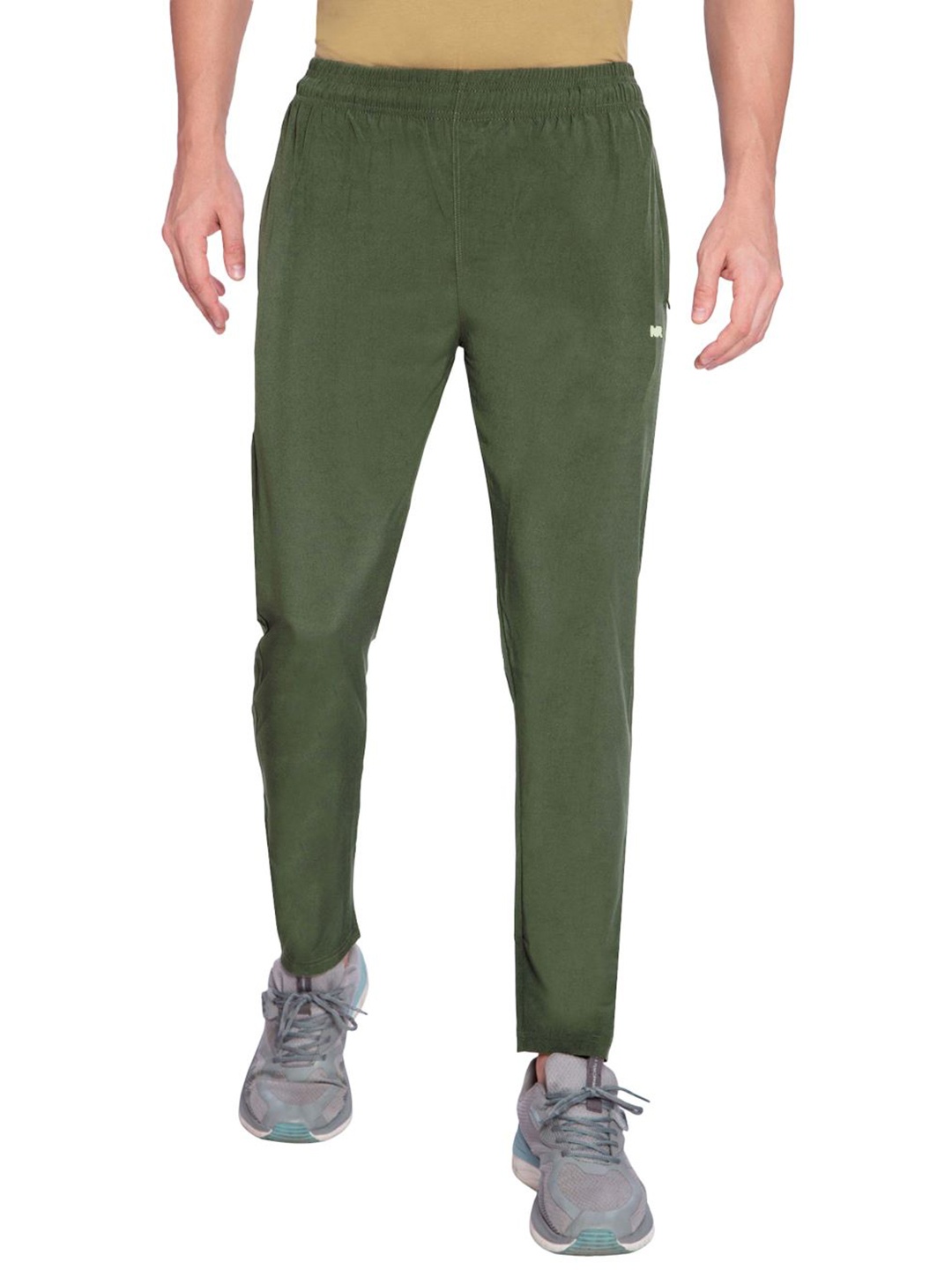 

BAESD Men Cotton Regular Fit Track Pants, Olive