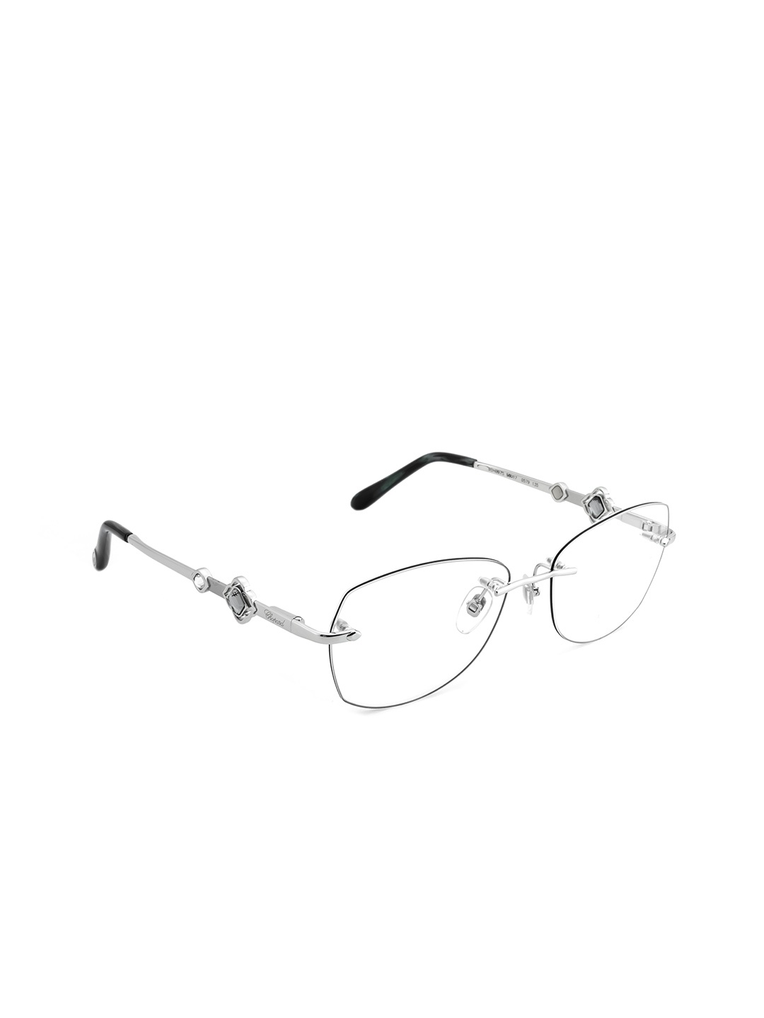 

Chopard Women Rimless Oval Frames, Grey