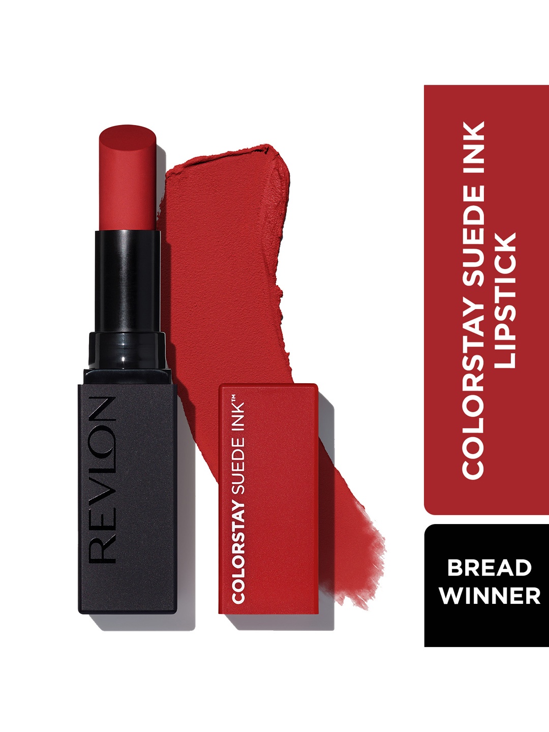 

Revlon ColorStay Suede Ink Matte Non-Transfer Smudge-Proof Lipstick - Bread Winner 016, Red