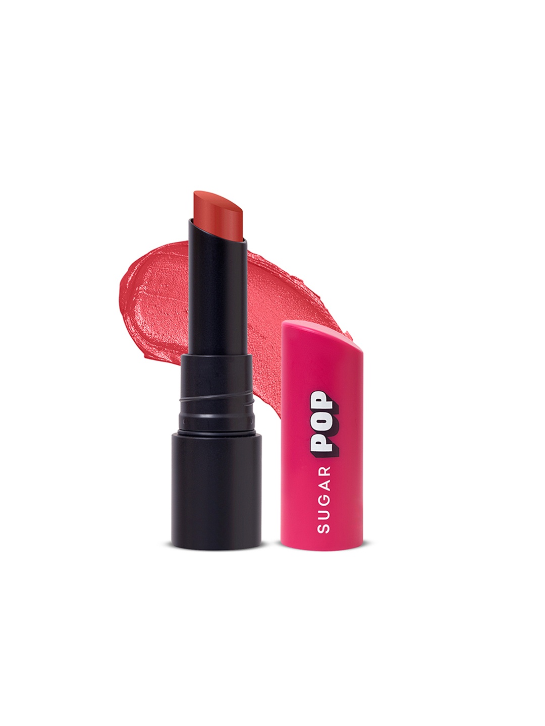 

SUGAR POP Ultrastay Transferproof Lipstick With Vitamin E 4g - Coral Delight 03, Red