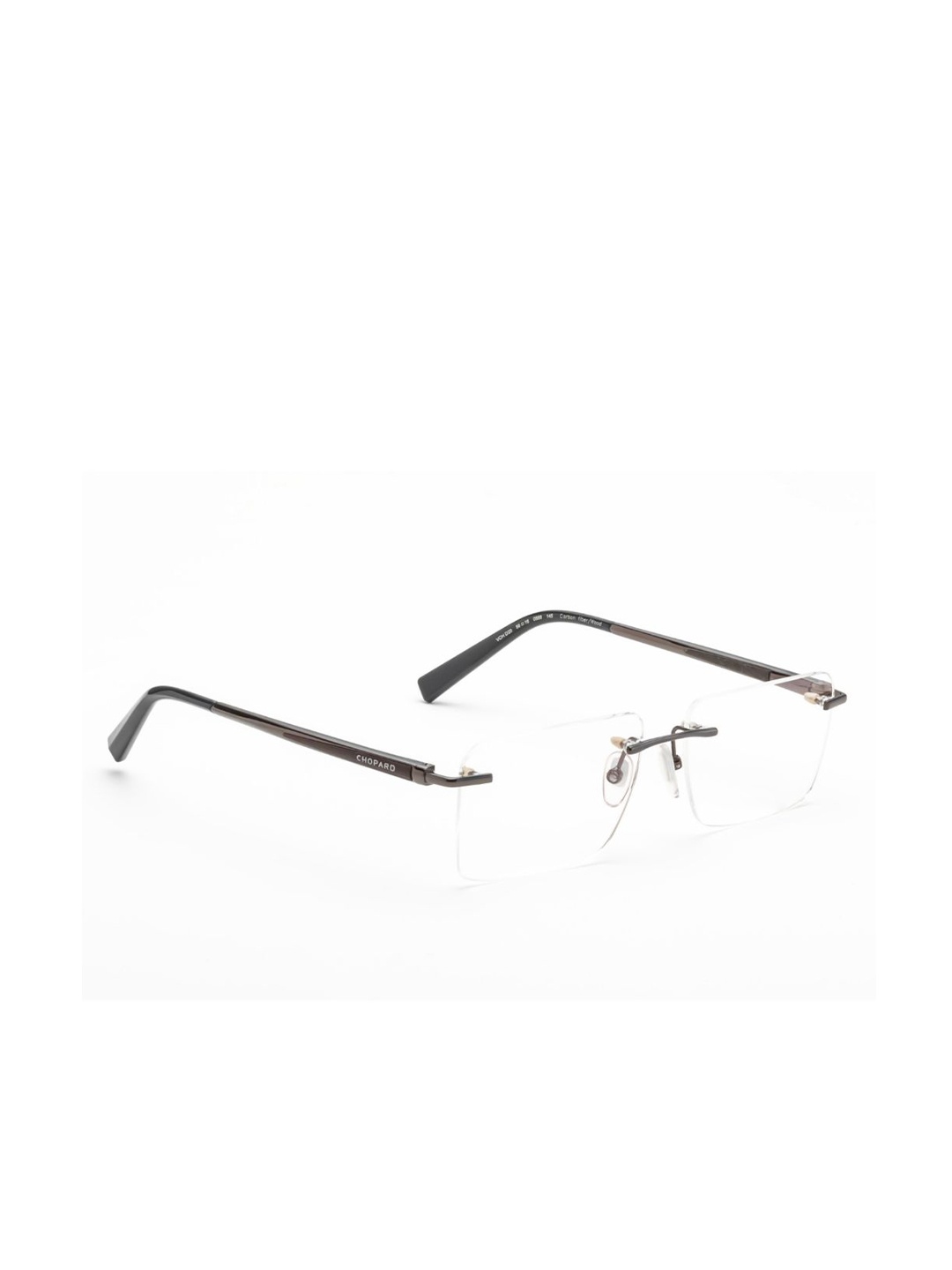 

Chopard Men Rimless Square Frames, Grey