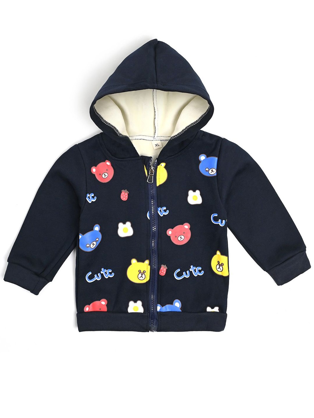 

Bold N Elegant Kids Printed Hooded Sweatshirt, Black