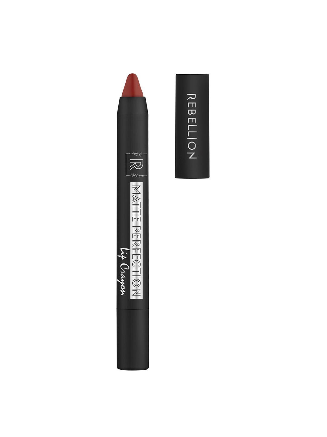 

Rebellion Cosmetics Matte Perfection Lip Crayon- 2.4 g- Courageous 13, Orange