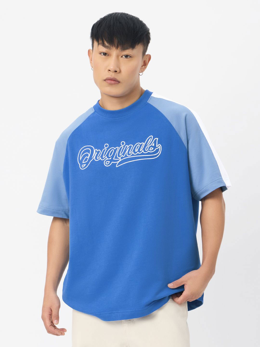 

The Souled Store Men Typography Printed T-shirt, Blue