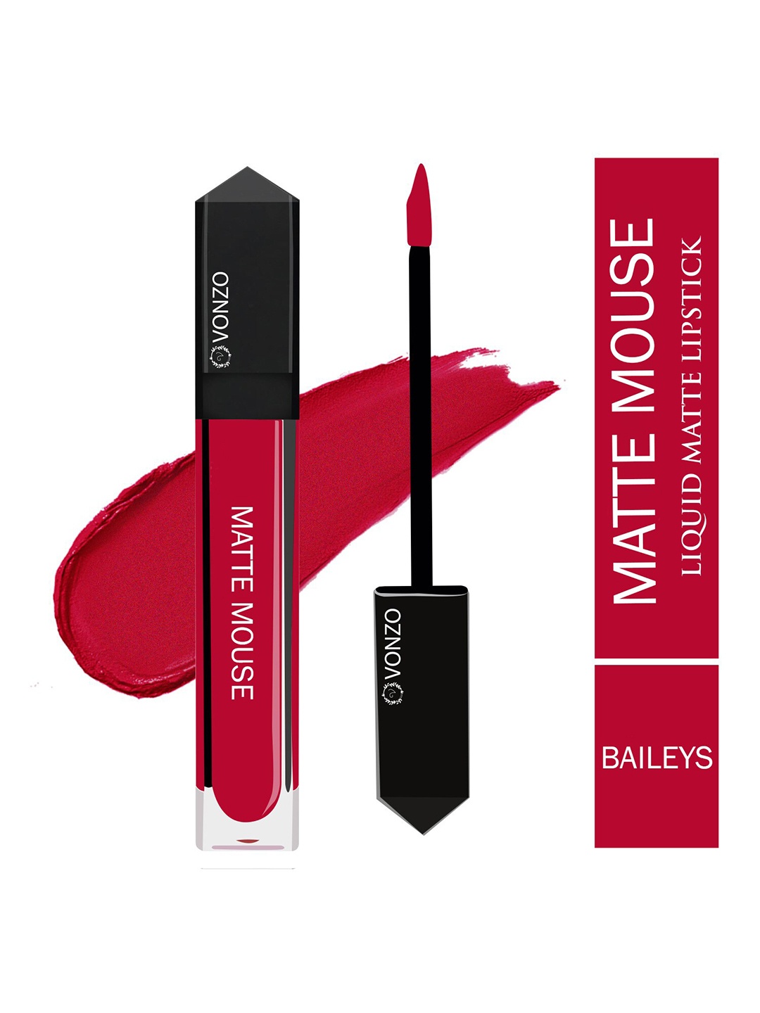 

VONZO Matte Mouse Long-Lasting Liquid Lipstick 6ml - Dollish 302, Red