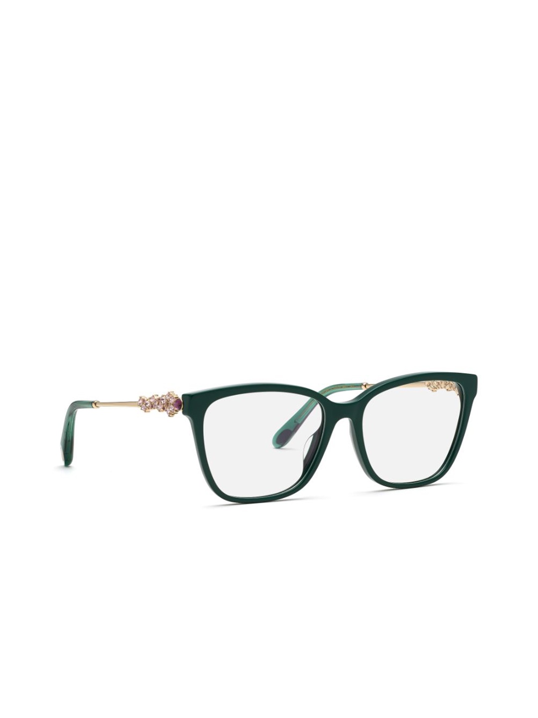 

Chopard Women Full Rim Square Frames, Green
