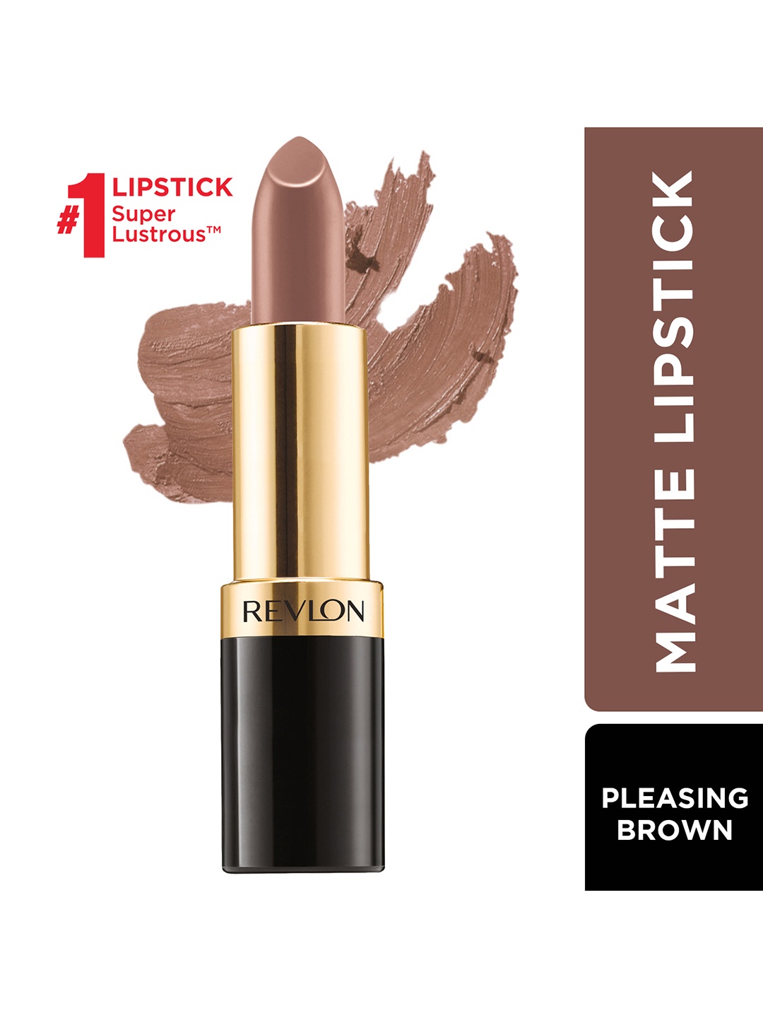 

Revlon Super Lustrous Matte Lipstick - Pleasing Brown