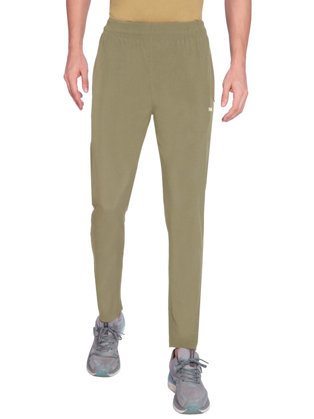 

BAESD Men Regular Fit Cotton Track Pants, Khaki
