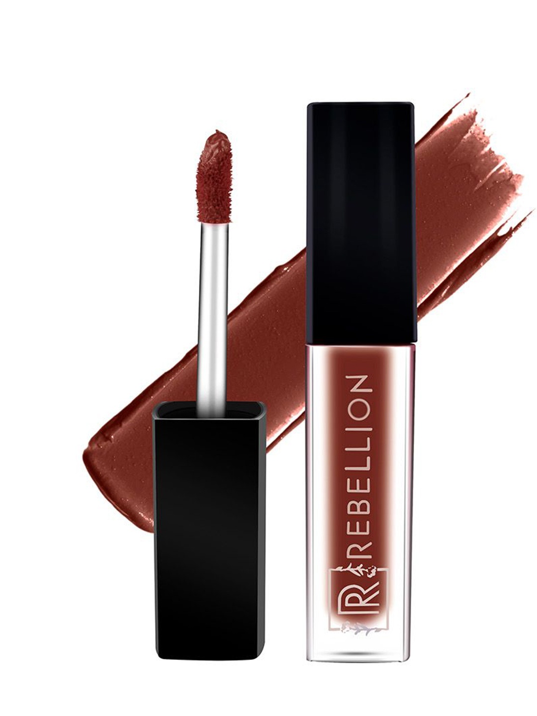 

Rebellion Cosmetics Matte Obsession Non Transfer Matt Liquid Lipstick 17.11 g - Cool Brunet 13, Brown