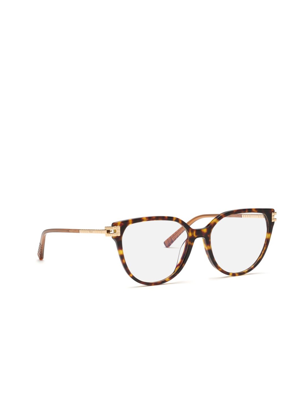 

Chopard Women Abstract Full Rim Cateye Frames, Brown