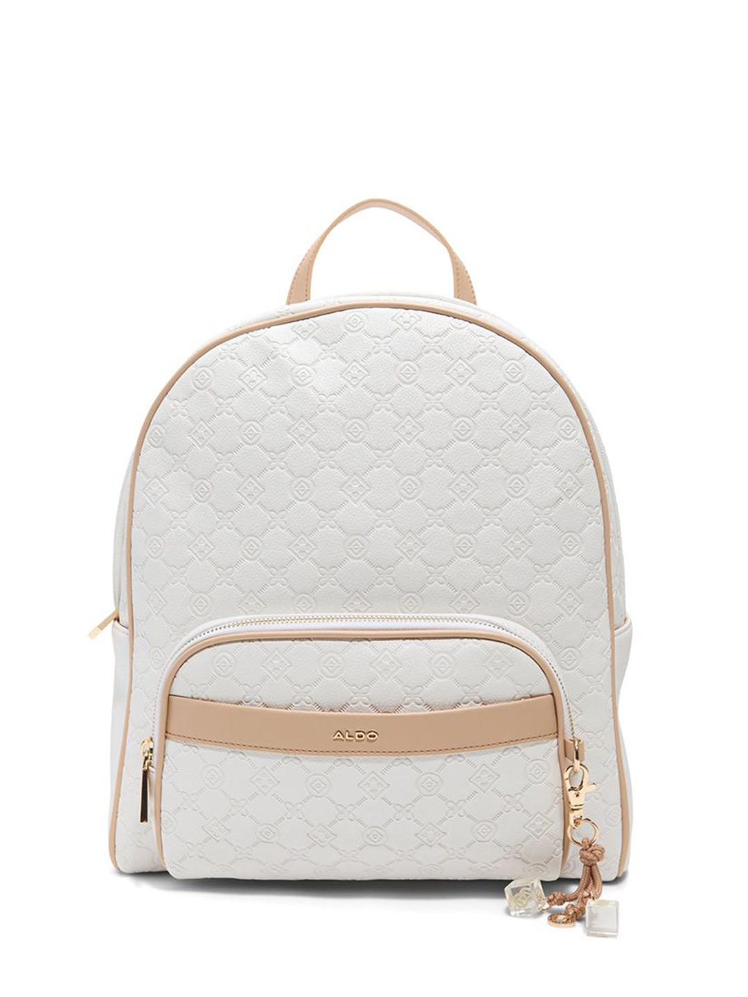 

ALDO ENABELDAR Women Textured Backpack, White