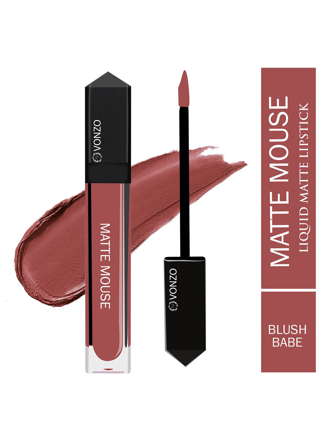 

VONZO Matte Mouse Long Lasting Liquid Lipstick 6ml - Blush Babe, Pink