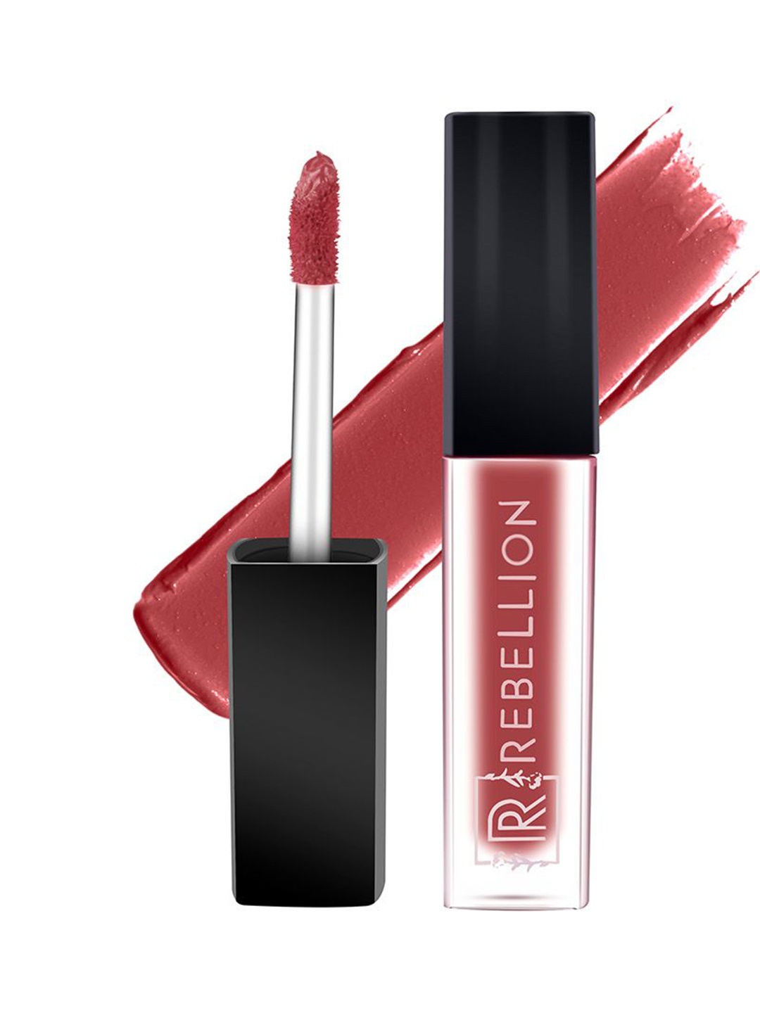 

Rebellion Cosmetics Matte Obsession Non Transfer Matt Liquid Lipstick 17.11 g - Famed You 08, Brown